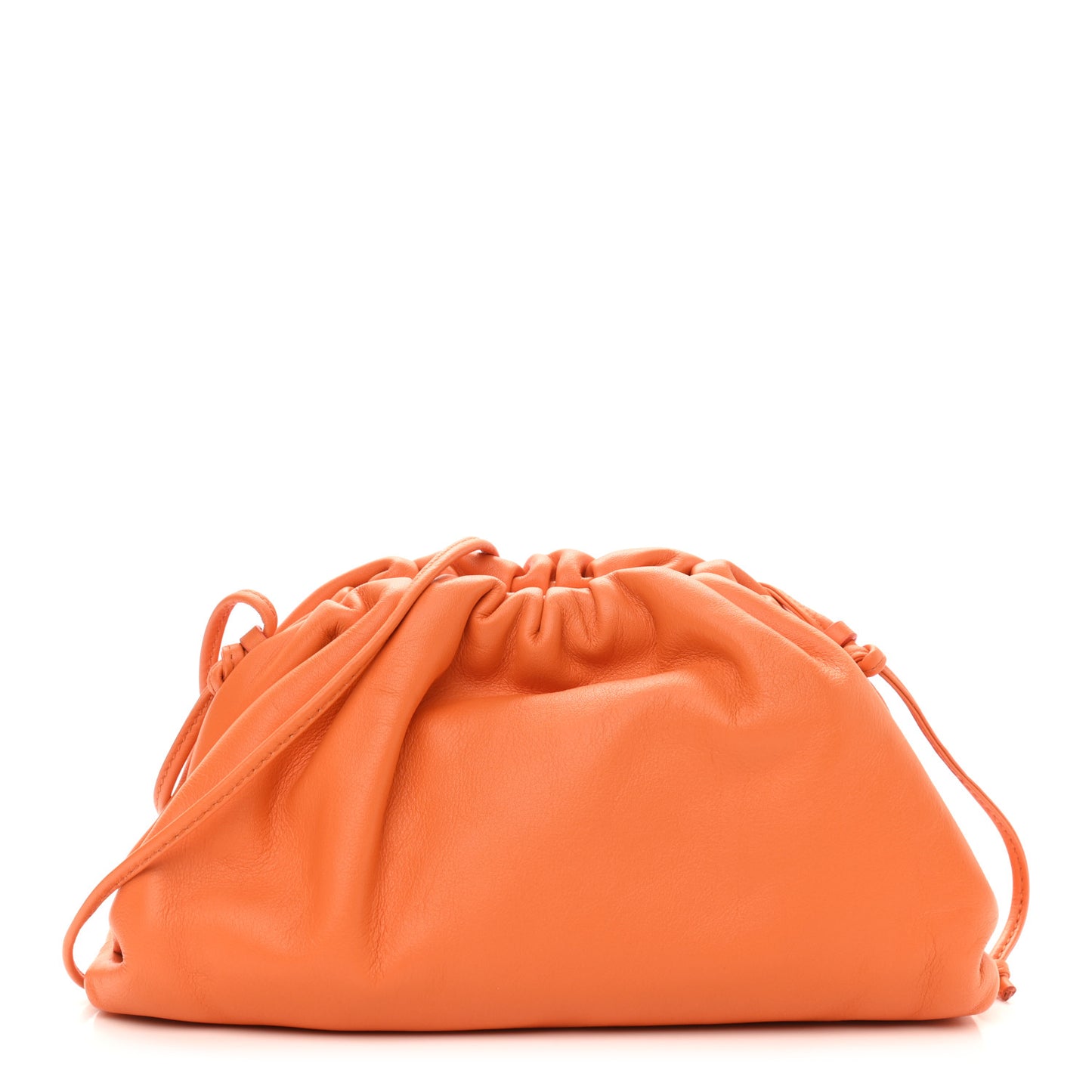 Butter Calfskin The Mini Pouch Light Orange