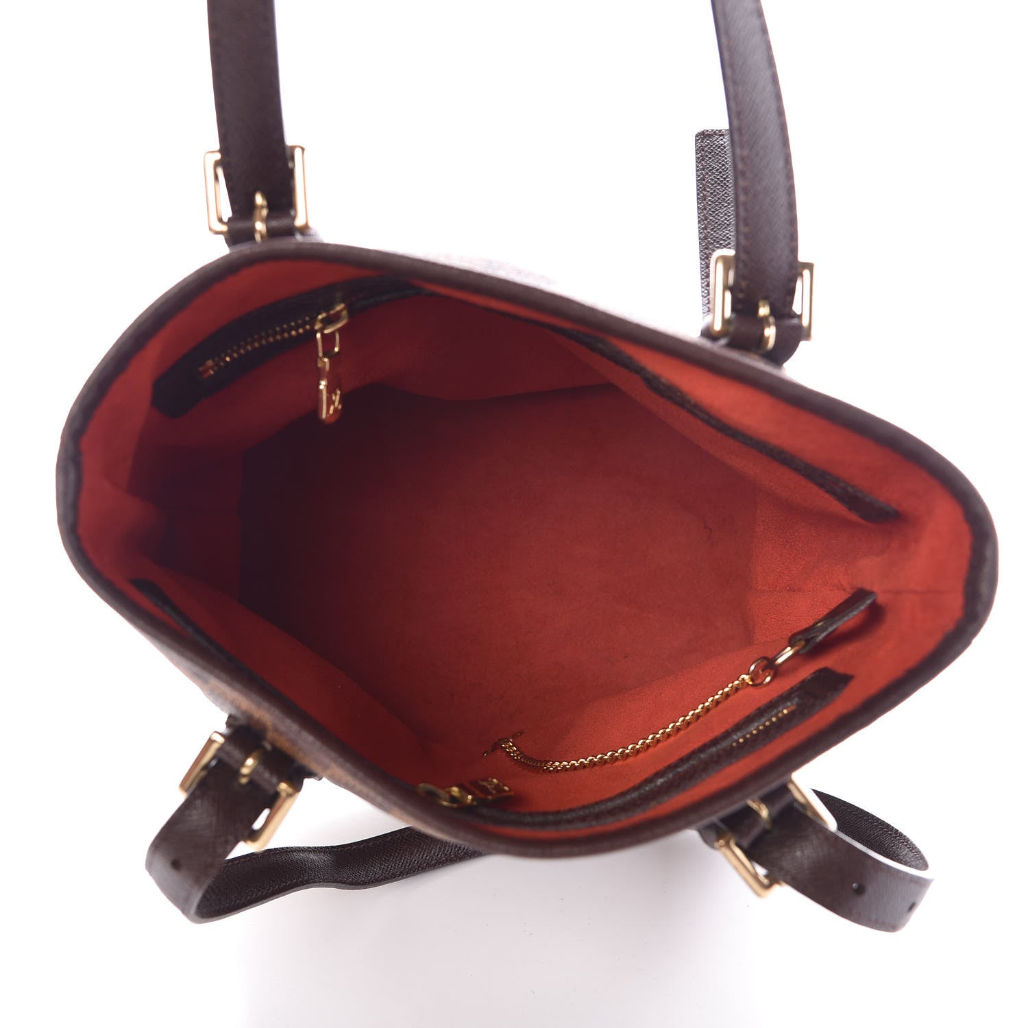 Louis Vuitton Damier Ebene Marais Bucket 23 5 of 11