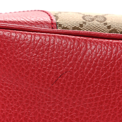 Gucci Monogram Mini Bree Messenger Bag Red 11 of 11