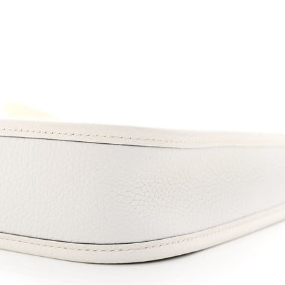 Hermes Taurillon Clemence Evelyne TPM New White 10 of 11