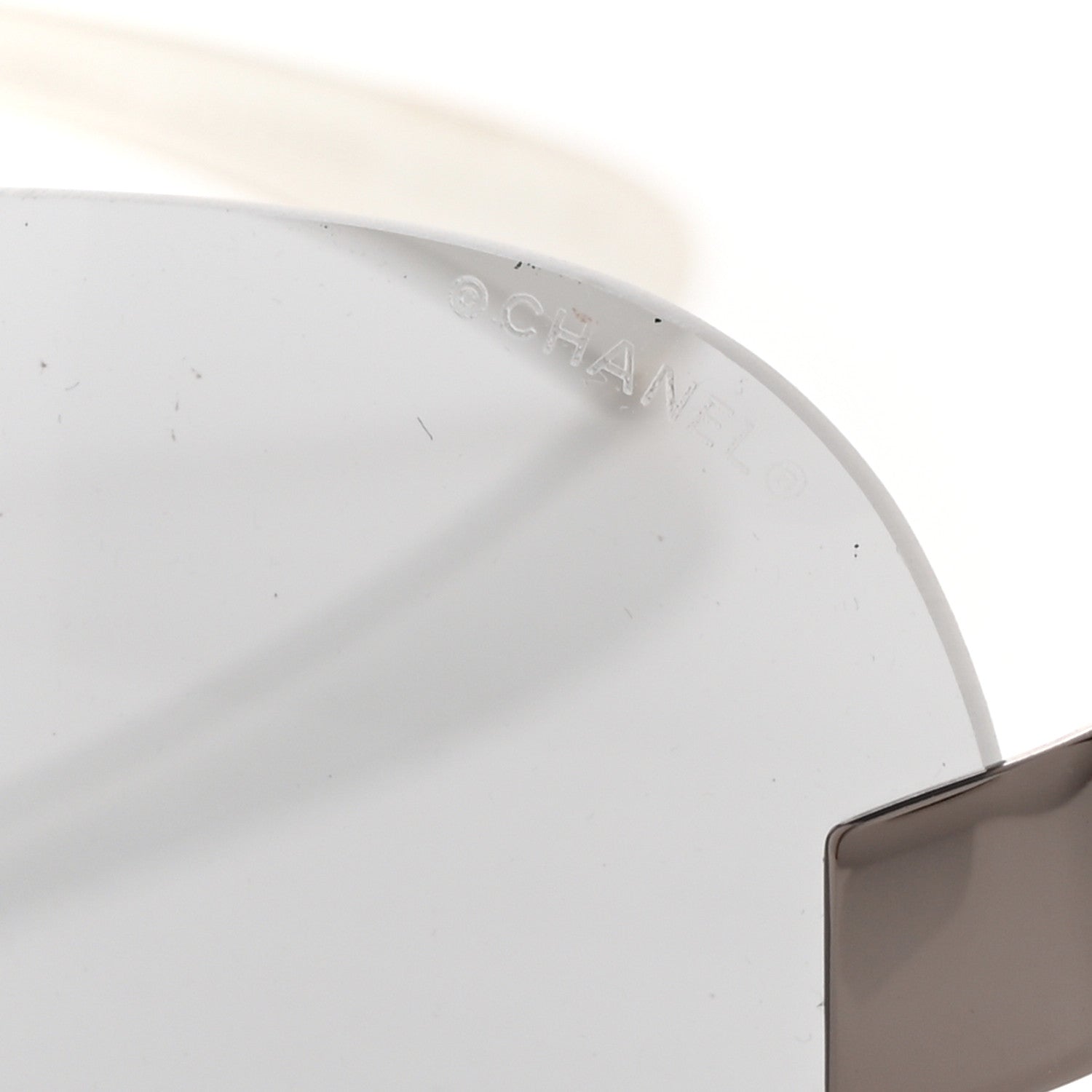 Chanel Frameless CC Logo Sunglasses 4037 Clear 7 of 8