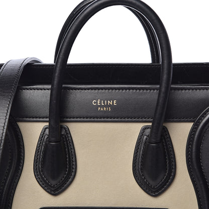Celine Smooth Calfskin Nano Tri-Color Luggage Beige 8 of 16
