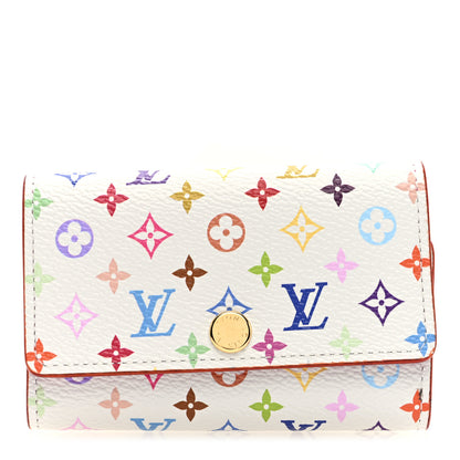 Louis Vuitton LV X TM Monogram Multicolor 6 Key Multicles Holder White 1 of 6