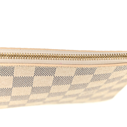 Louis Vuitton Damier Azur Neverfull MM GM Pochette 7 of 10