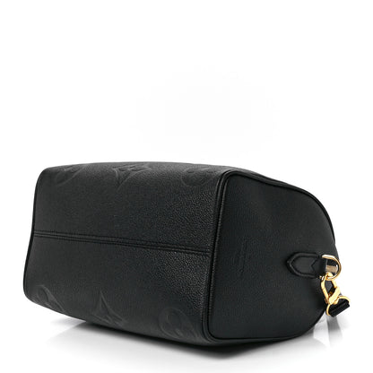 Louis Vuitton Empreinte Monogram Giant Speedy Bandouliere 25 Black 9 of 12