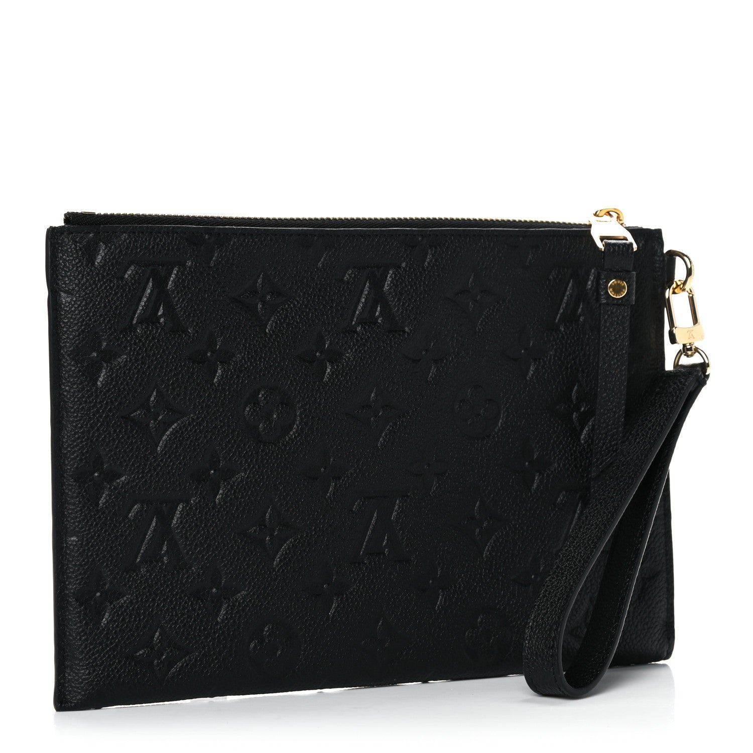 Louis Vuitton Empreinte Pochette Melanie MM Black 3 of 11