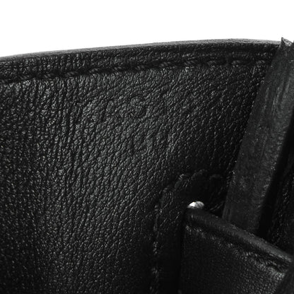 Hermes Swift Birkin 25 Black 8 of 34