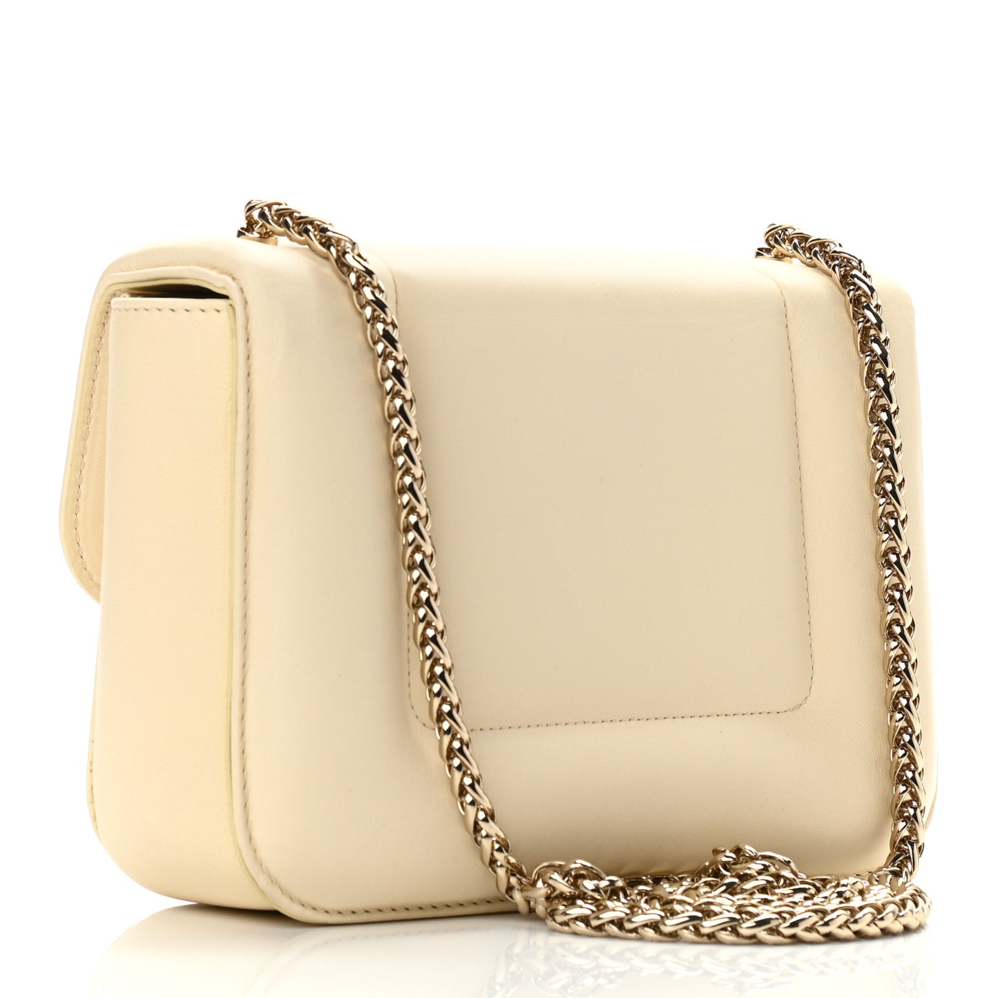 x Mary Katrantzou Calfskin Serpenti Bag White