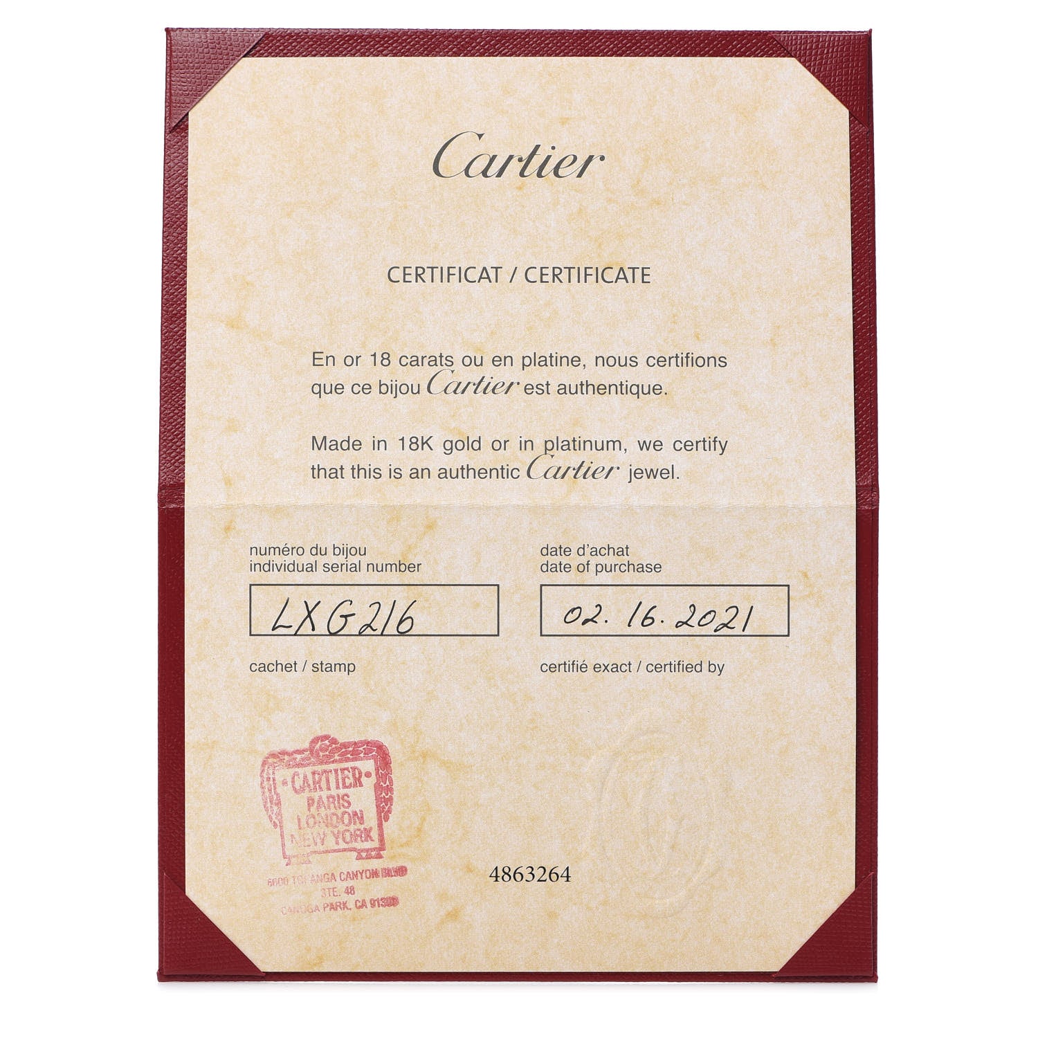 Cartier 18K Yellow Gold 5.5mm LOVE Ring 52 6 5 of 6