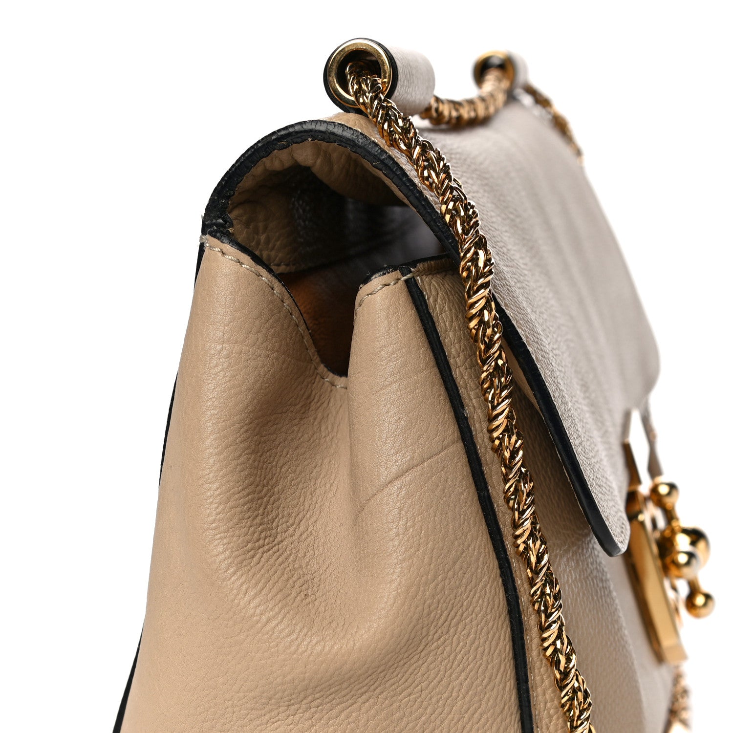 Chloe Goatskin Medium Elsie Shoulder Bag Dove 24 of 26
