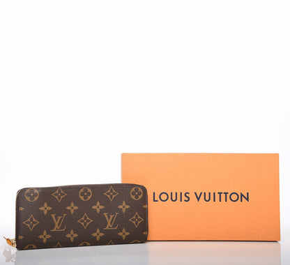 Louis Vuitton Monogram Clemence Wallet Safran 7 of 7