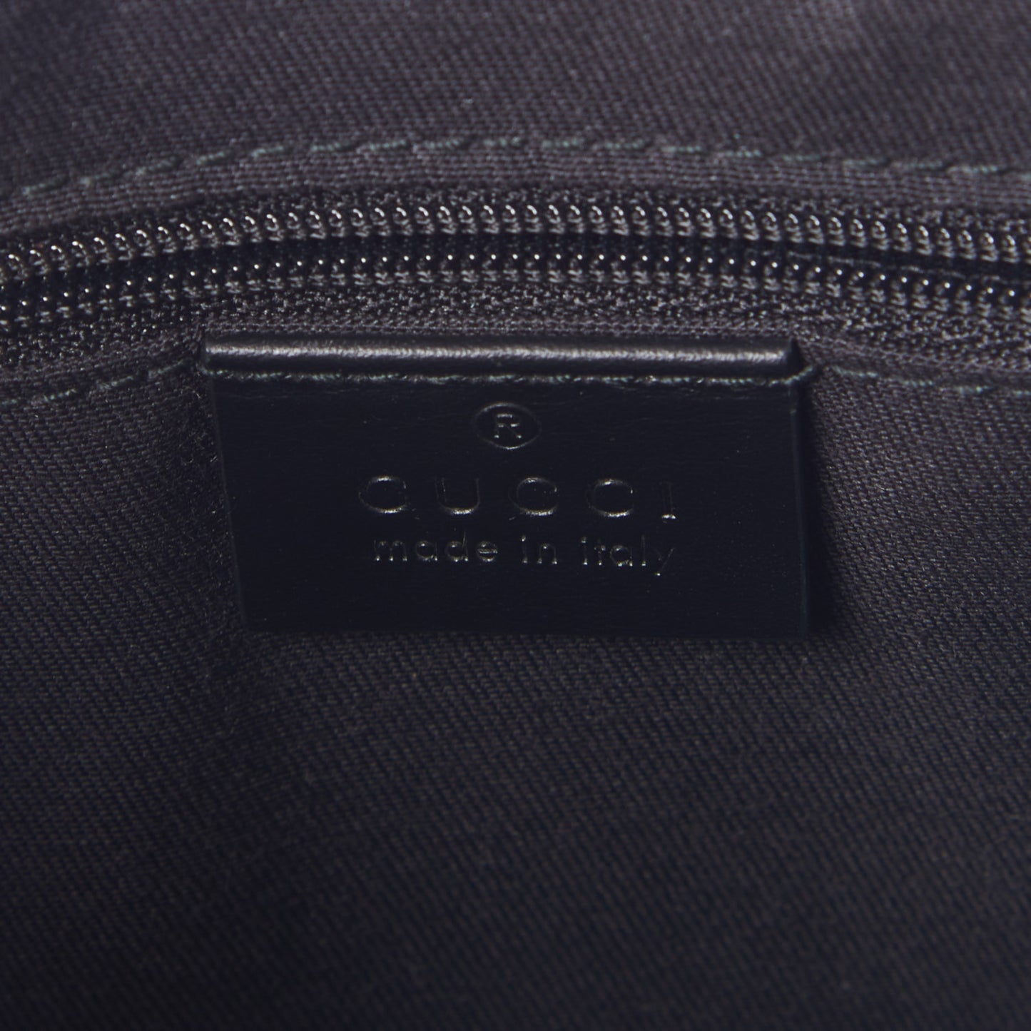 GG Monogram Web Flat Messenger Bag Black
