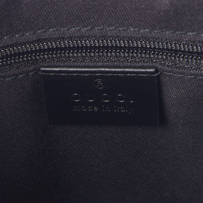 Gucci GG Monogram Web Flat Messenger Bag Black 8 of 9