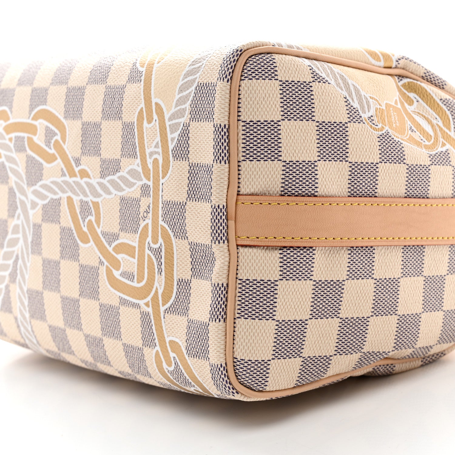 Louis Vuitton Damier Azur Nautical Speedy Bandouliere 25 11 of 11
