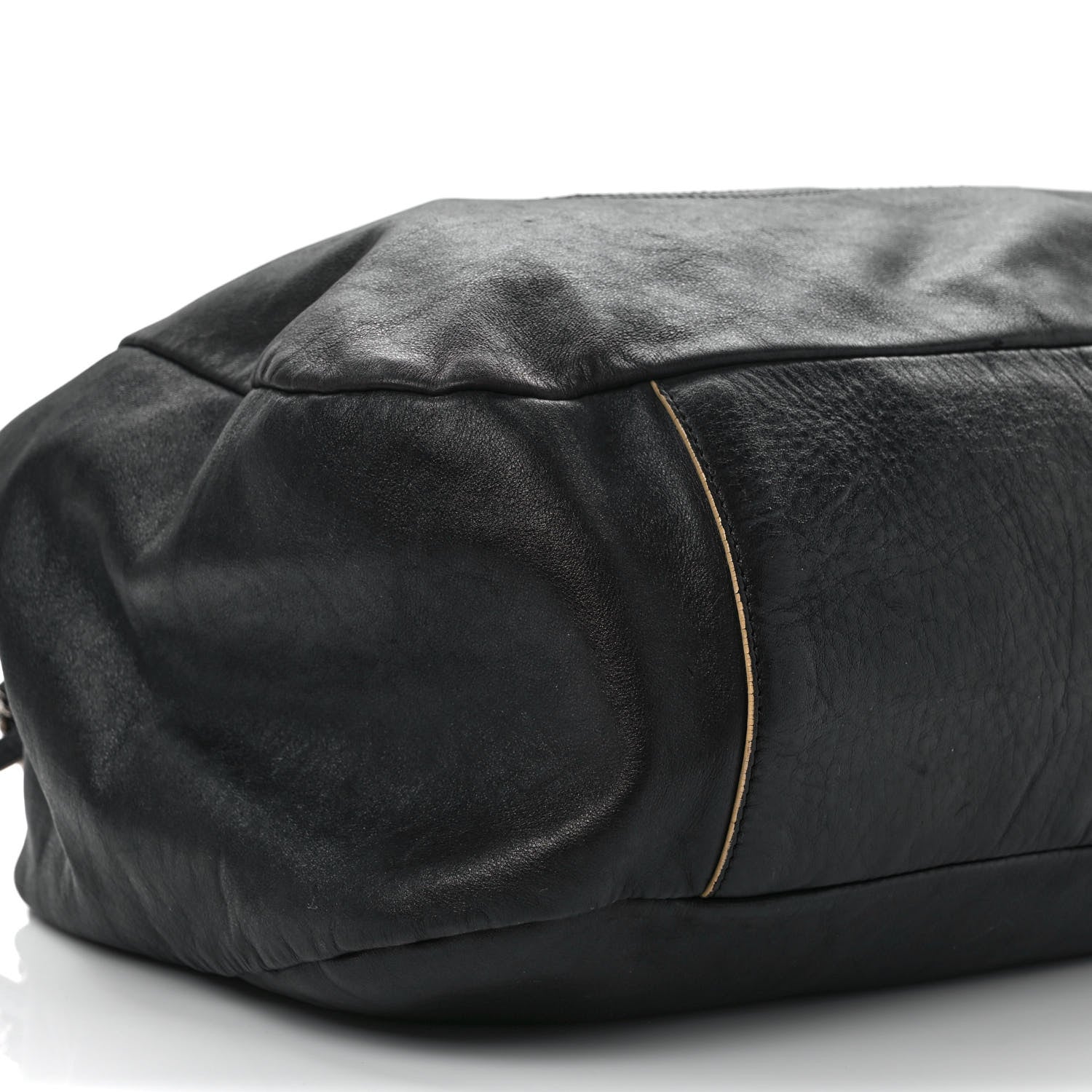 Chanel Lambskin Large Edgy Hobo Black 7 of 14