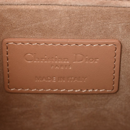 Christian Dior Calfskin Cannage Diamond Medium Lady D-Joy Rose Des Vents 6 of 10