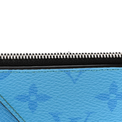 Louis Vuitton Taigarama Coin Card Holder Blue Lagoon 7 of 7
