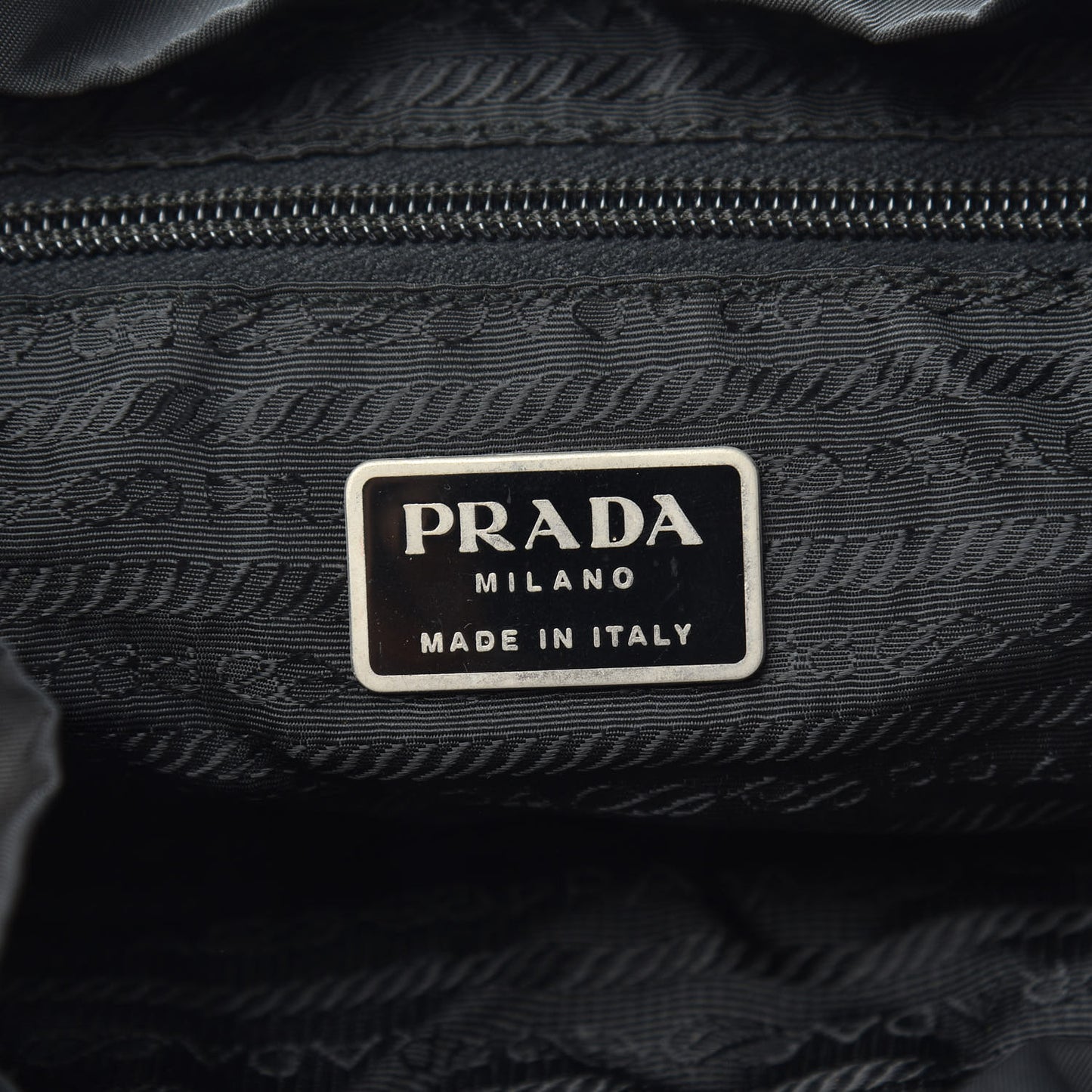 Nylon Vela Medium Backpack Black