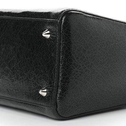 Christian Dior Ceramic Effect Deerskin Jeweled Swan Lady Dior Black 6 of 9