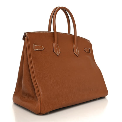 Hermes Togo Birkin 35 Gold 3 of 13