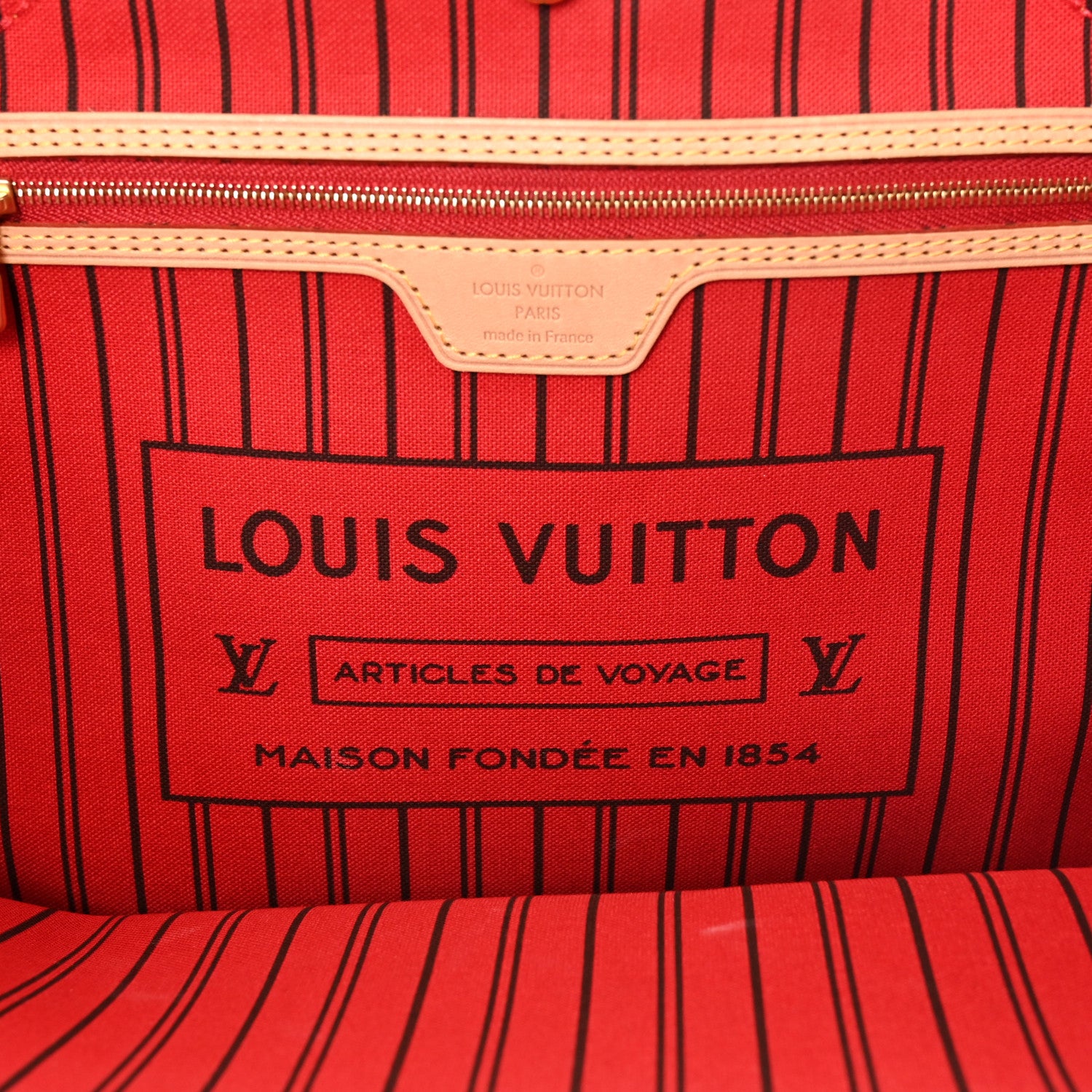 Louis Vuitton Monogram Neo Neverfull MM Cherry 7 of 10