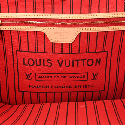 Louis Vuitton Monogram Neo Neverfull MM Cherry 7 of 10