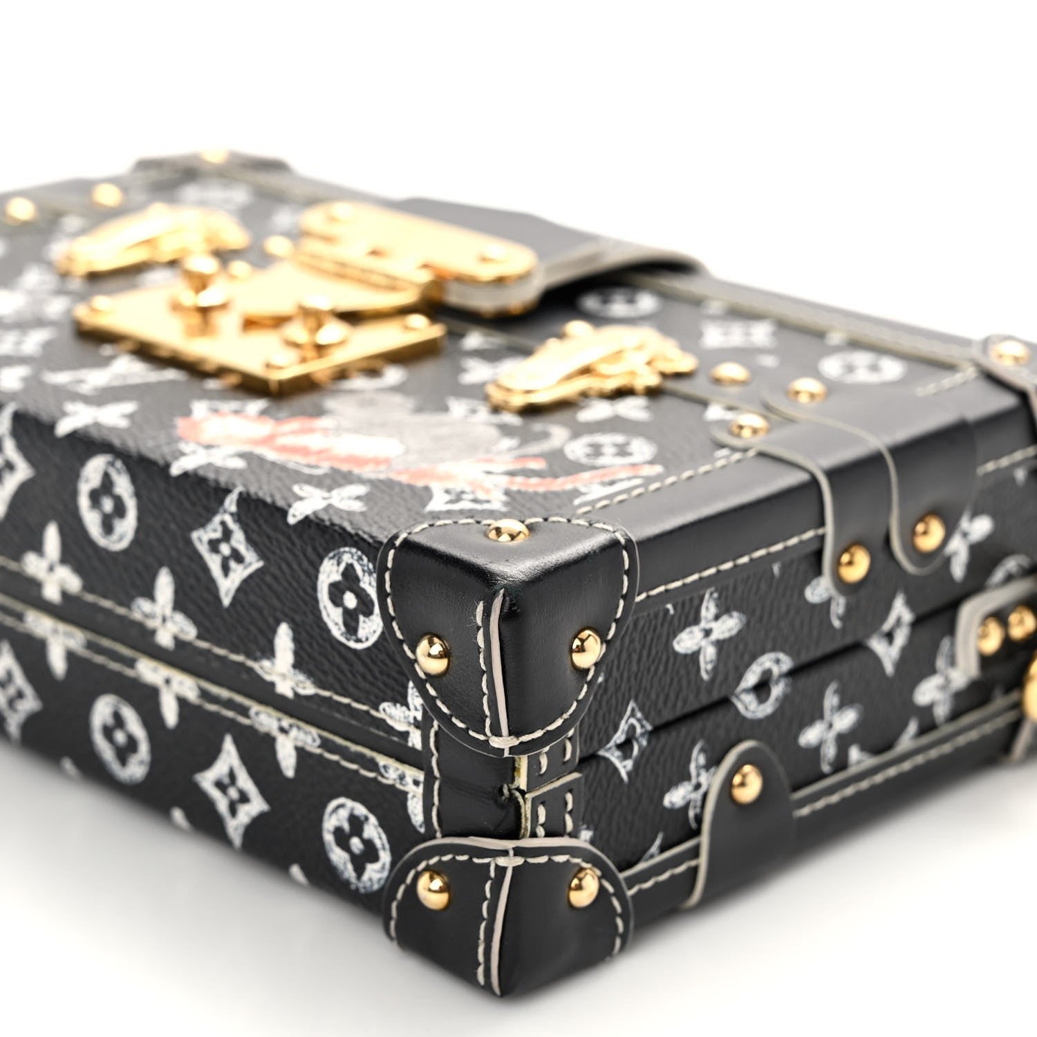 Louis Vuitton Catogram Petite Malle Black 9 of 9