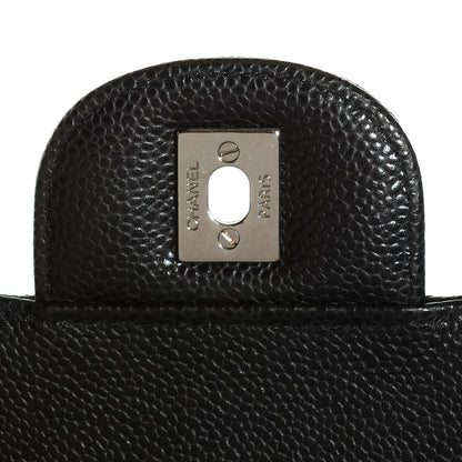 Chanel Caviar Quilted Maxi Double Flap Black 9 of 9
