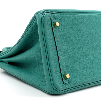 Hermes Togo BIRKIN 30 Vert Verone 9 of 15