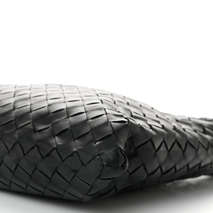 Bottega Veneta Calfskin Intrecciato Small Hop Black 10 of 10