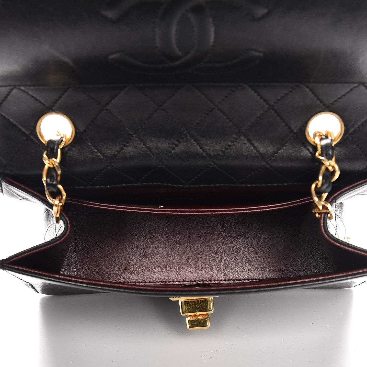 Chanel Lambskin Quilted Small Kelly Flap Black 7 of 16