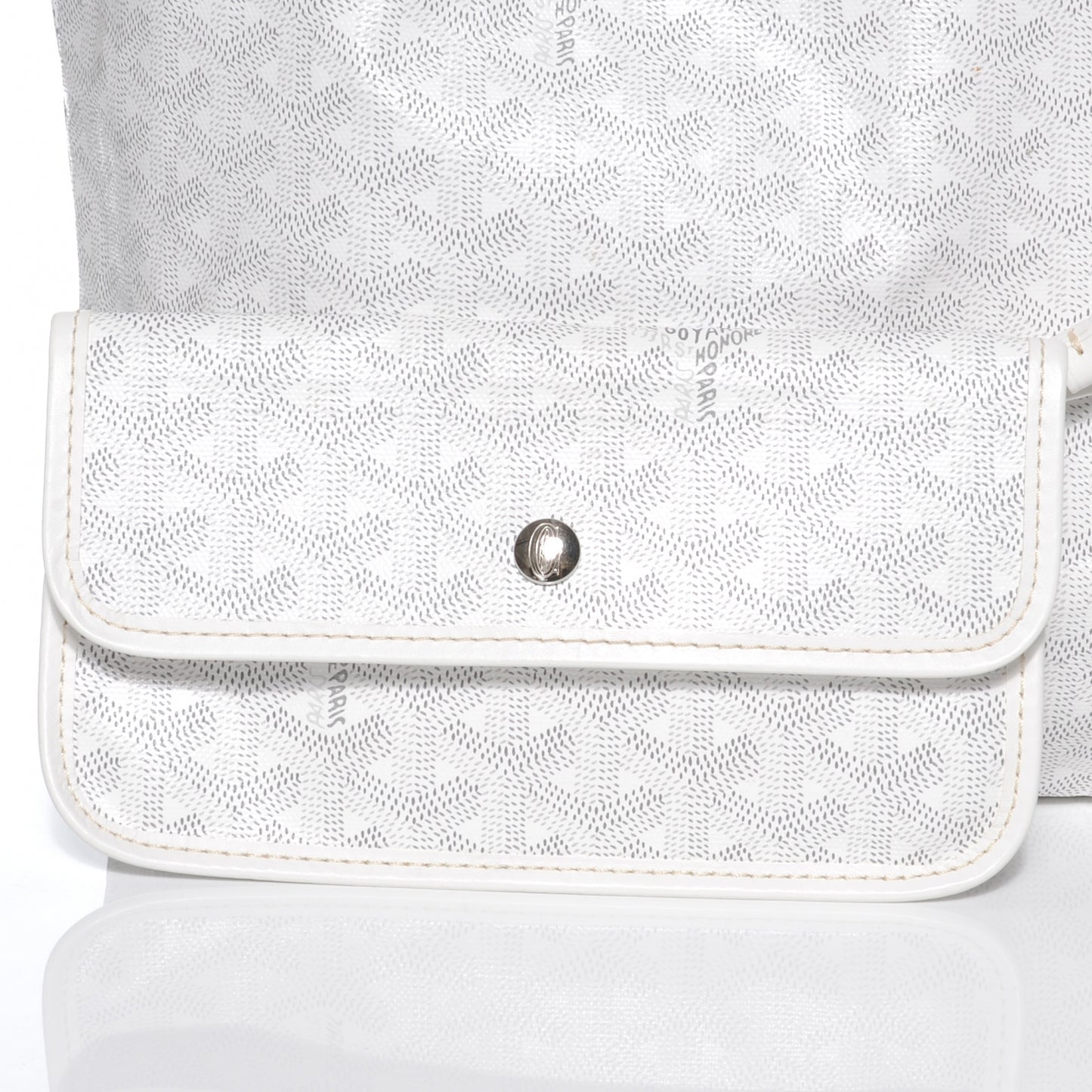 Goyardine Saint Louis PM White