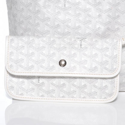 Goyard Goyardine Saint Louis PM White 6 of 9