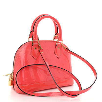 Louis Vuitton Vernis Alma BB Rose Litchi 3 of 11
