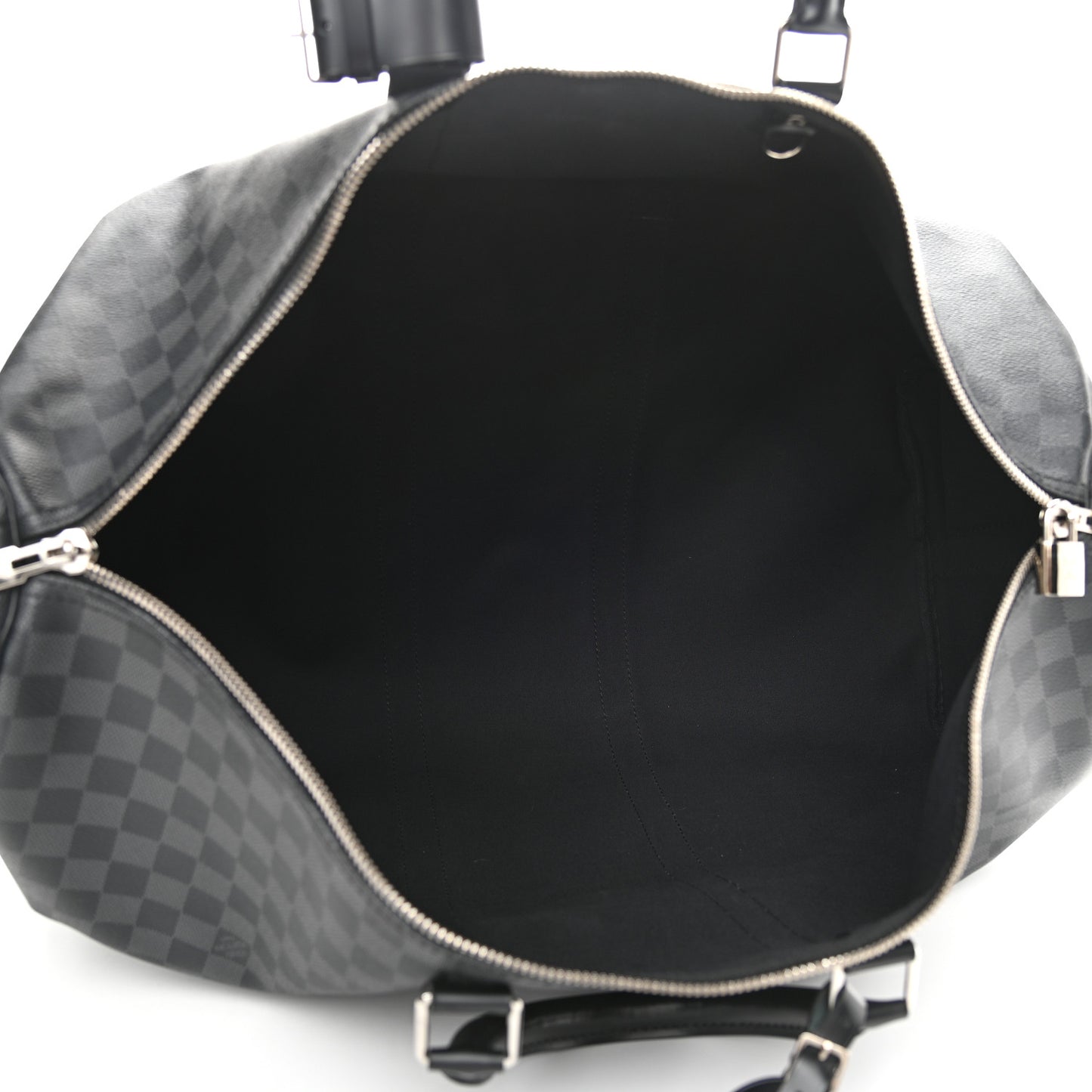 Damier Graphite Keepall Bandouliere 55