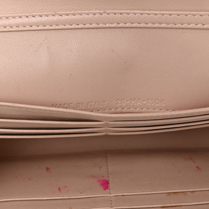 Christian Dior Grained Calfskin Diorama Croisiere Chain Wallet Rose Poudre 7 of 11