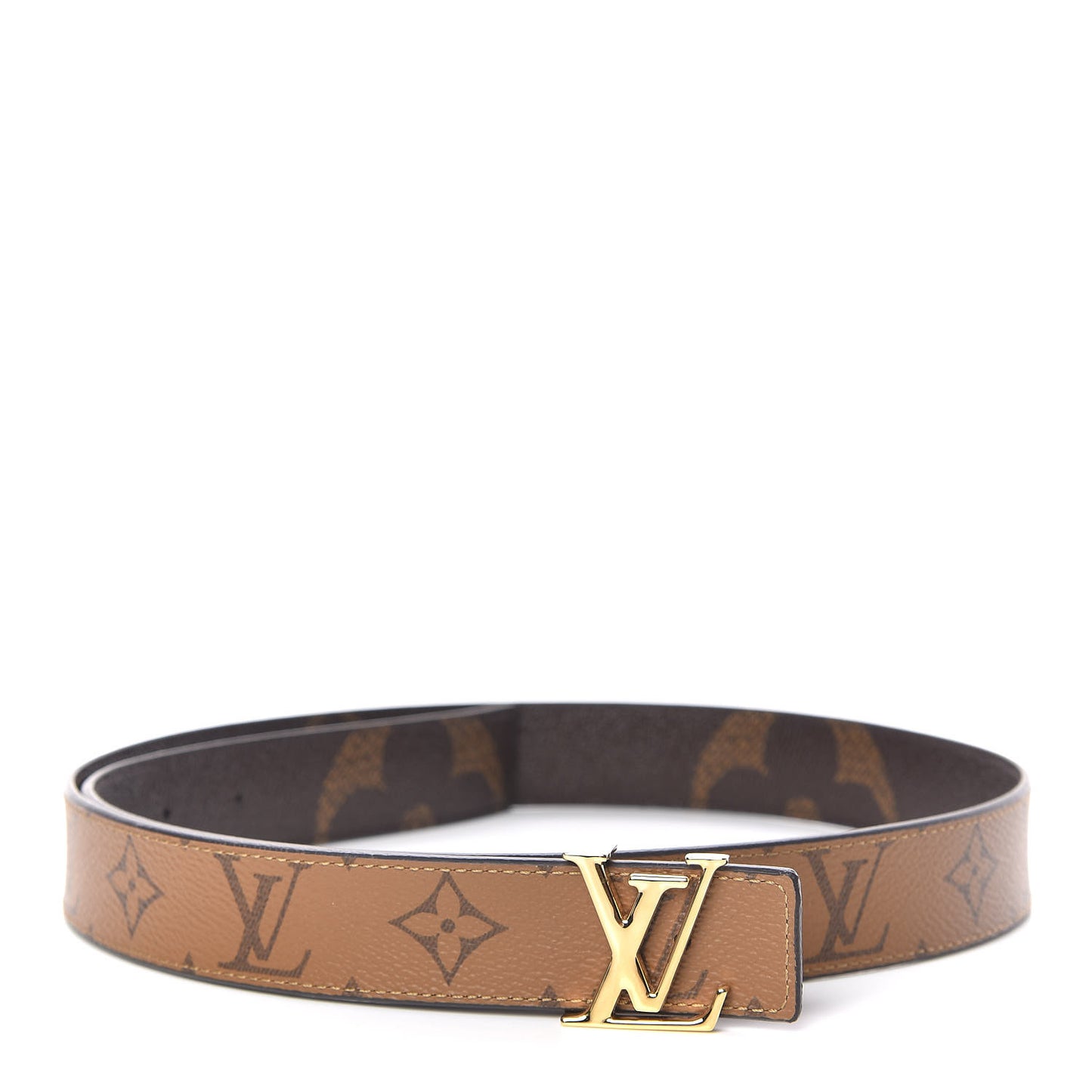 Giant Monogram 30mm LV Iconic Reversible Belt 90