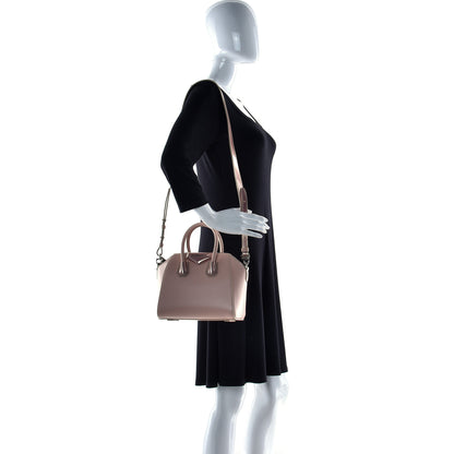 Givenchy Metallic Calfskin Mini Antigona Light Pink 2 of 10