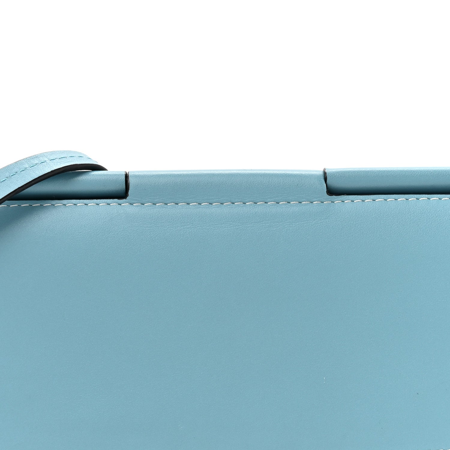 Loewe Smooth Calfskin Gate Pochette Light Blue 9 of 14