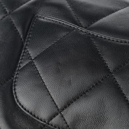 Chanel Lambskin Quilted On The Shoulder Flap Black 10 of 10