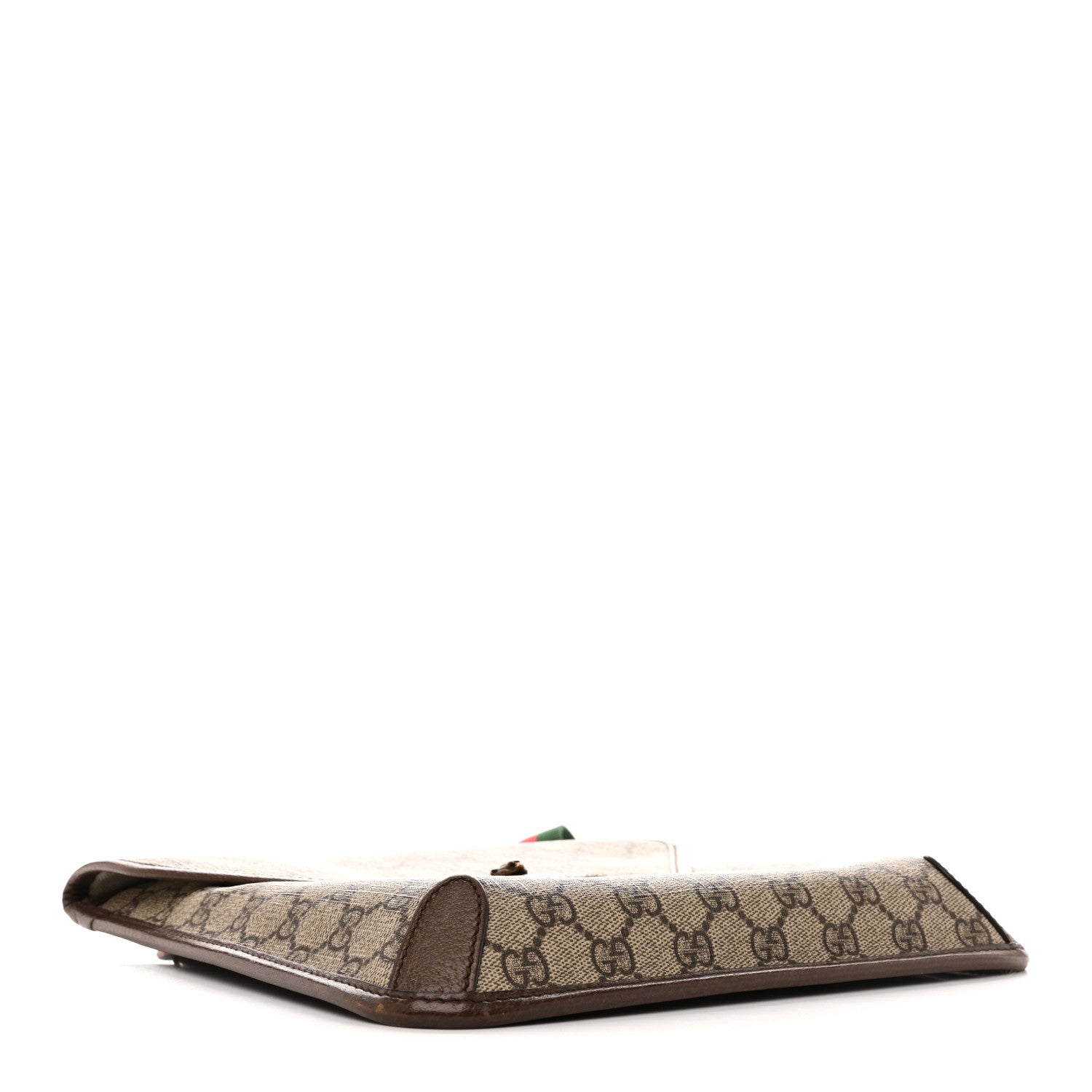 Gucci GG Supreme Monogram Web Medium Neo Vintage Flap Messenger Bag Beige New Acero 4 of 13