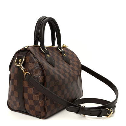 Louis Vuitton Damier Ebene Speedy Bandouliere 25 2 of 10