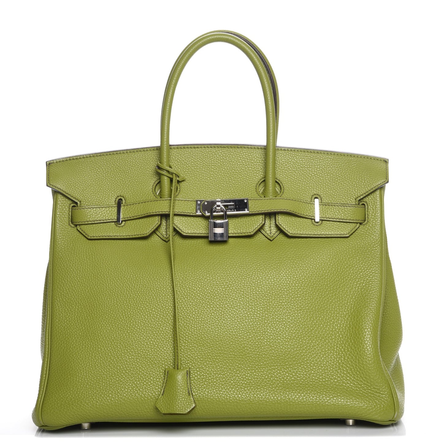Togo Birkin 35 Vert Anis