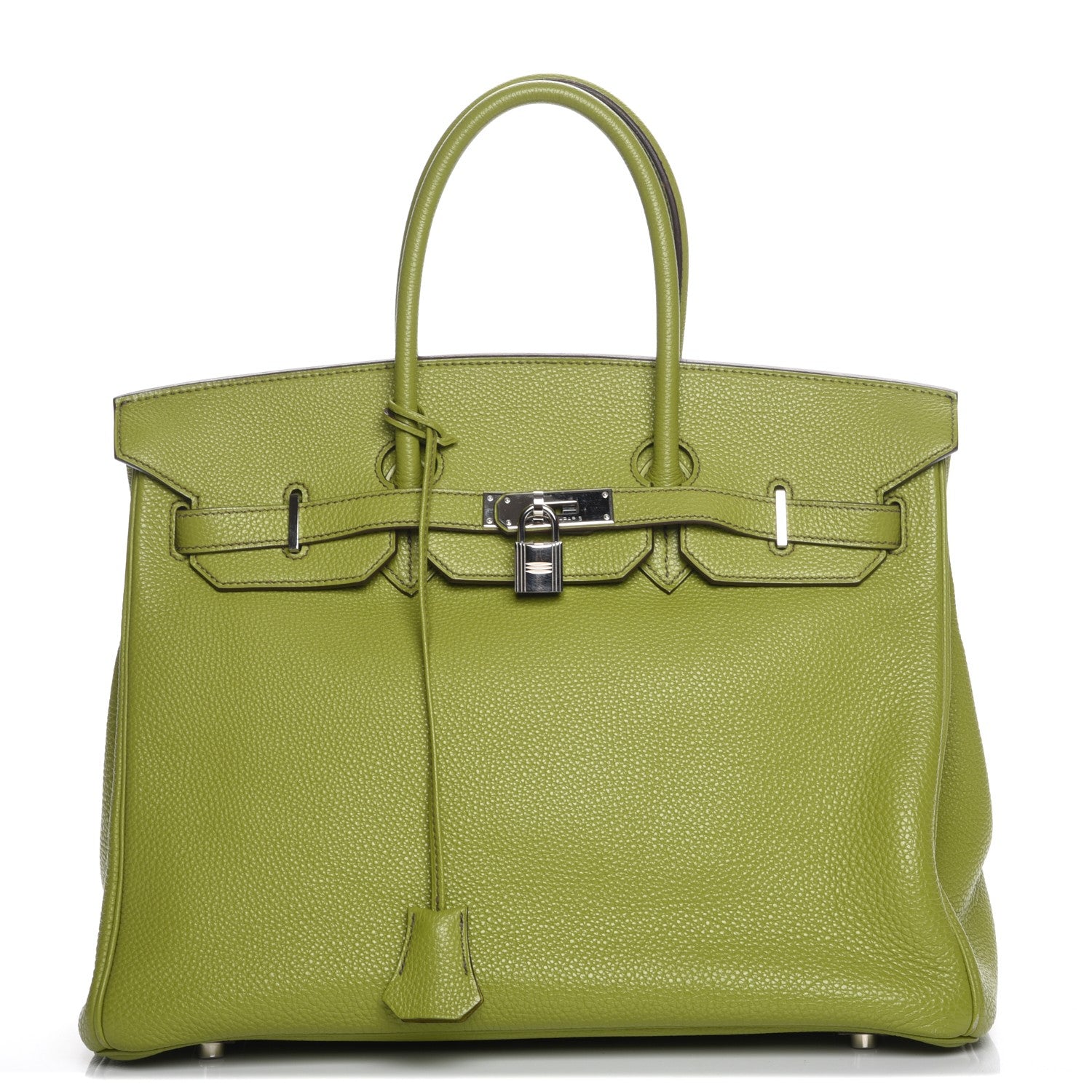 Hermes Togo Birkin 35 Vert Anis 1 of 28