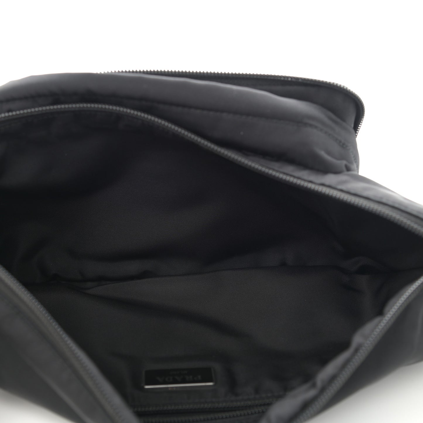 Tessuto Nylon Belt Bag Black
