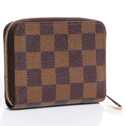 Louis Vuitton Damier Ebene Zippy Coin Purse 3 of 8