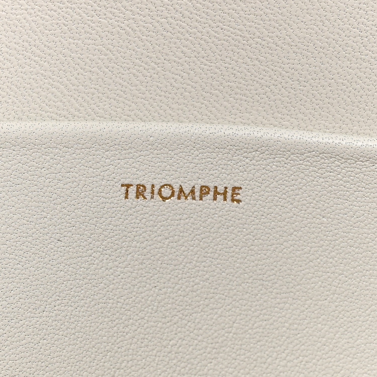 Celine Shiny Calfskin Medium Triomphe White 8 of 18