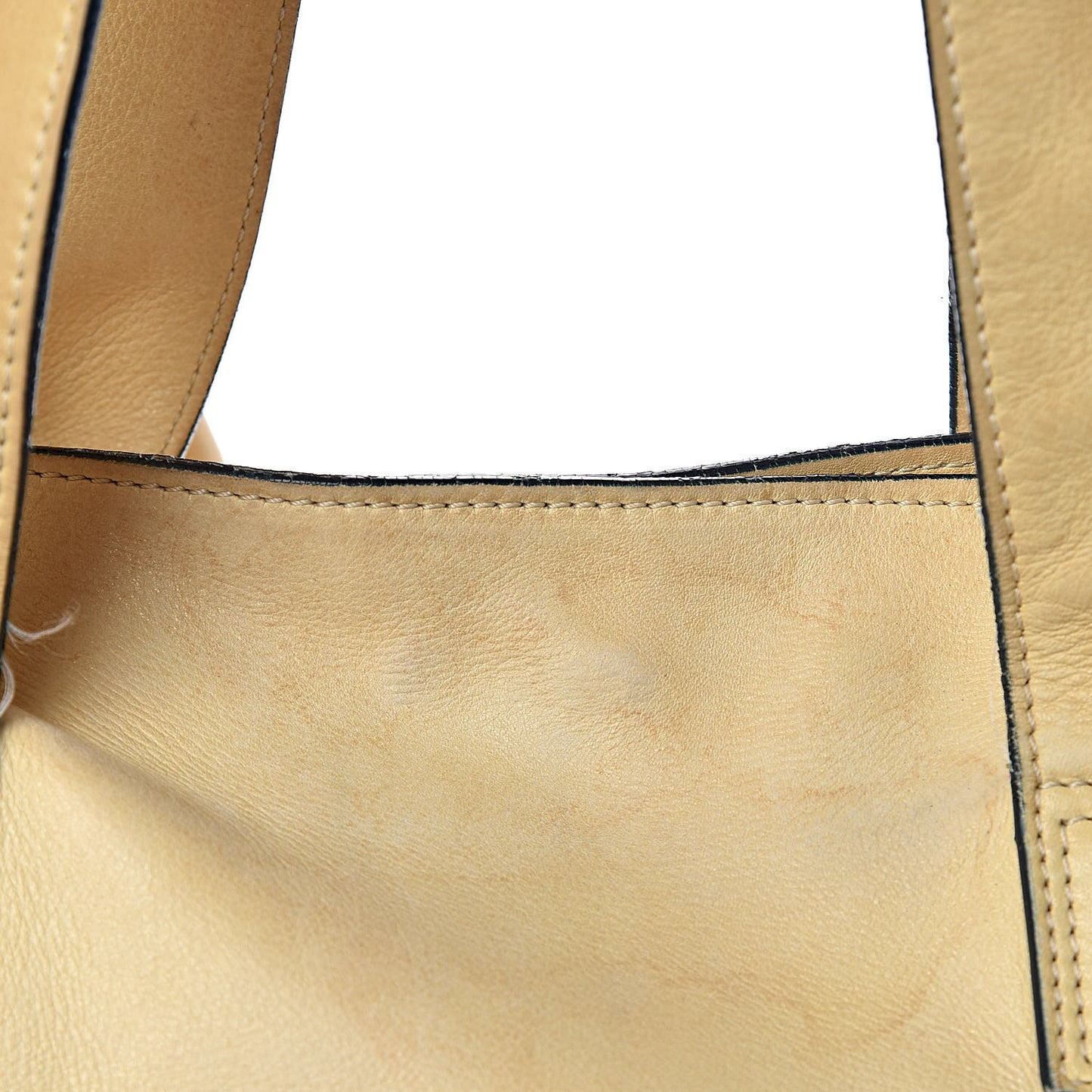 Lambskin Edgy Tote Beige