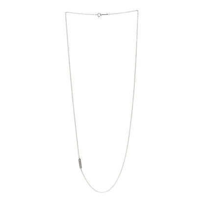 Tiffany Sterling Silver Tag Chain Necklace 3 of 5