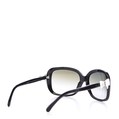 Chanel Acetate CC Bow Sunglasses 5171 Black White 4 of 8